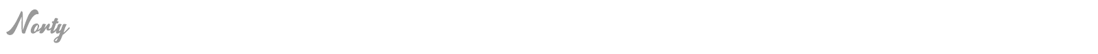 Norty font preview