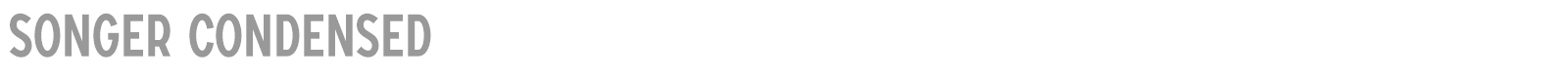 Songer font preview