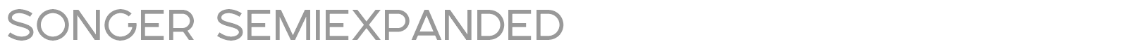 Songer font preview