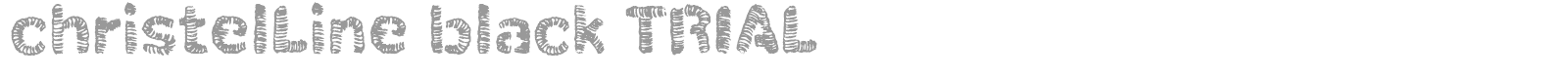 Christel Line Black font preview