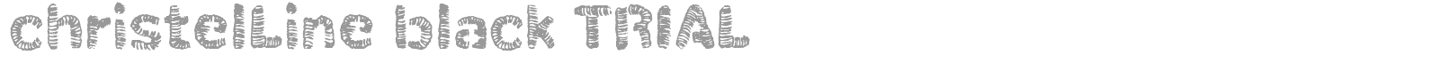 Christel Line Black font preview