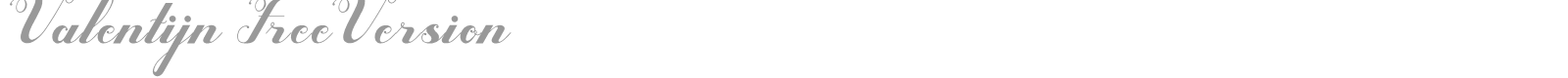 Valentijn font preview