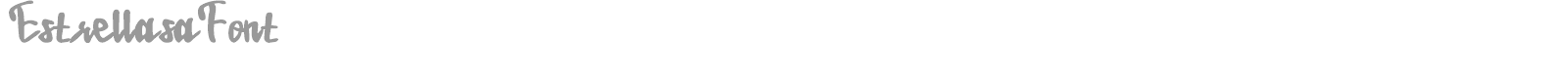 Estrellasa font preview