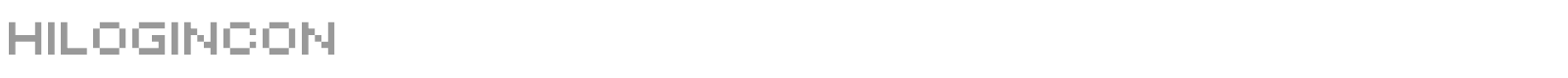 Hilogin font preview