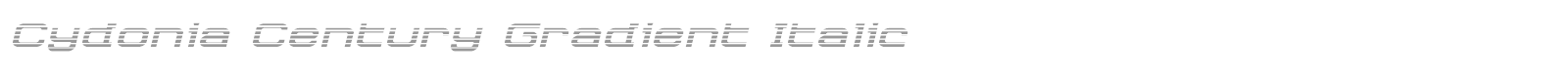 Cydonia Century font preview