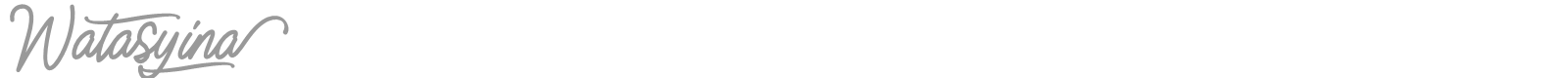 Watasyina font preview