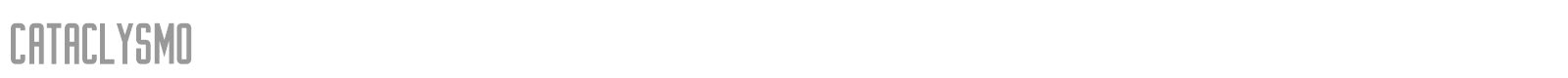Cataclysmo font preview