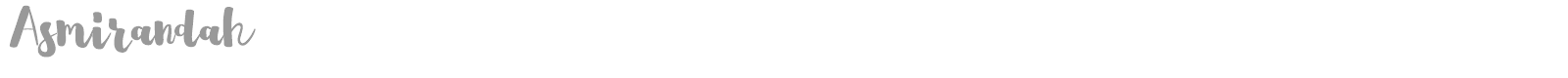 Asmirandah font preview