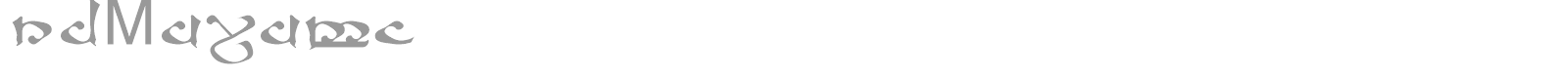 RS Moroma font preview