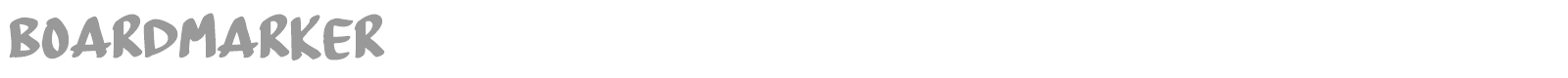 Board Marker font preview