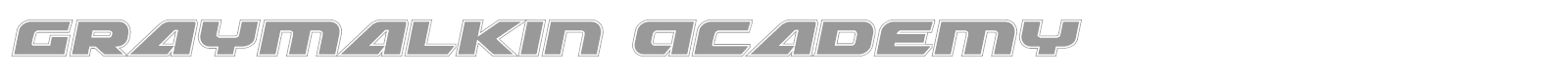 Gray Malkin font preview