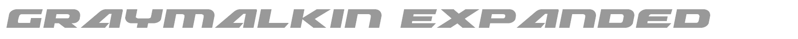 Gray Malkin font preview