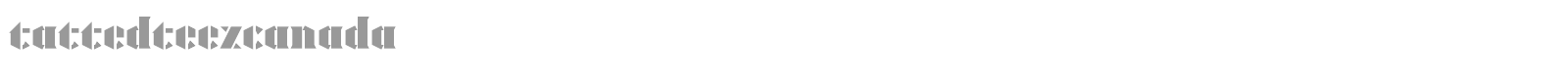 Tatted Teez Canada font preview