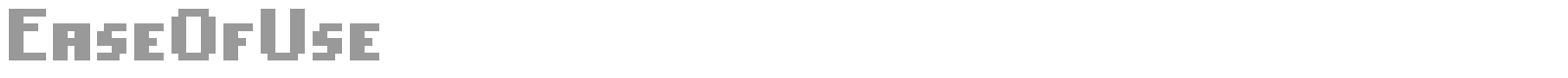 Ease Of Use font preview