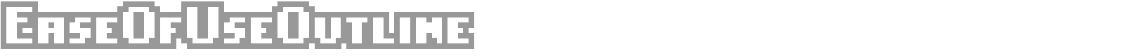 Ease Of Use font preview