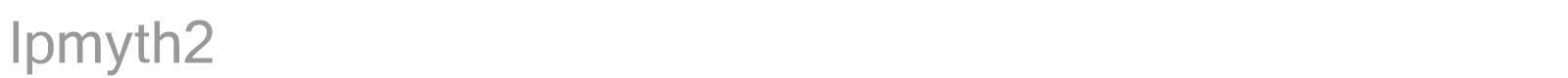 LP Myth font preview