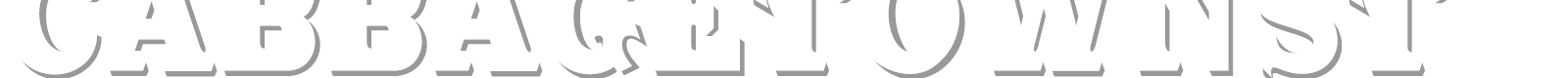 Cabbagetown font preview