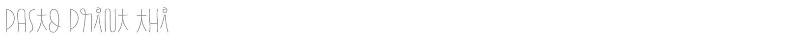 Pasto font preview