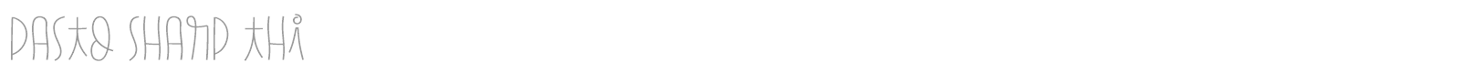 Pasto font preview