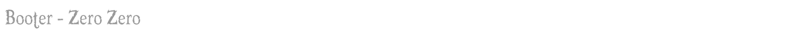 Booter font preview