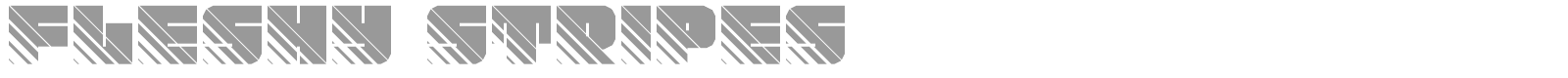 Fleshy font preview