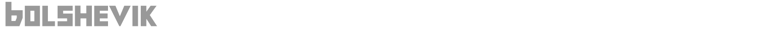 Bolshevik font preview