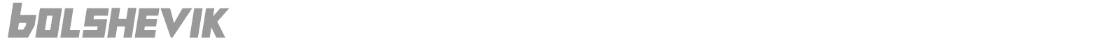 Bolshevik font preview