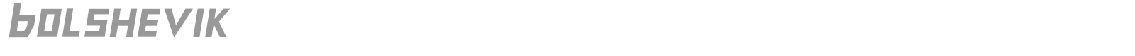 Bolshevik font preview
