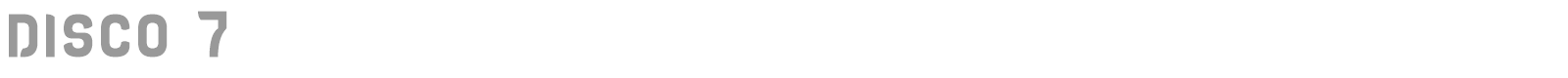 Disco 7 font preview