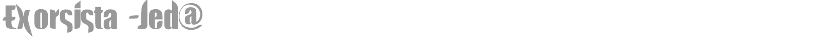 Exorcista font preview