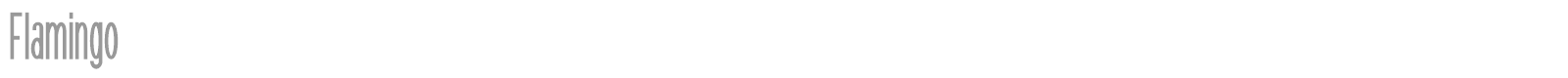 Flamingo font preview