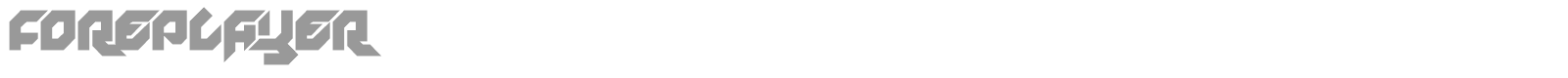 Foreplayer font preview