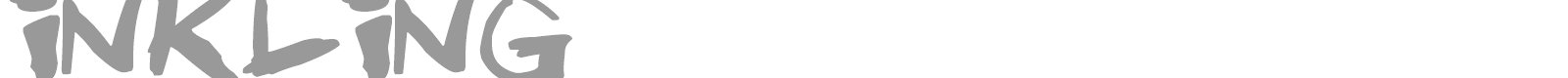 Inkling font preview