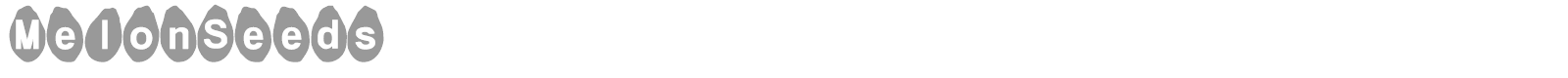 Melons font preview