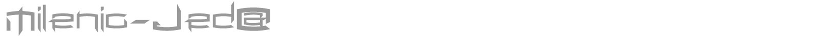 Milenio Jed font preview