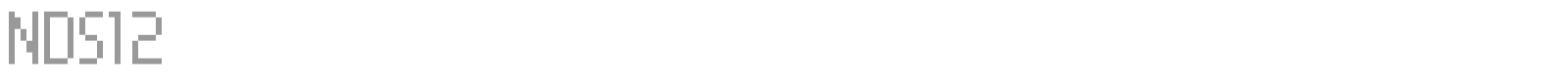 NDS12 font preview