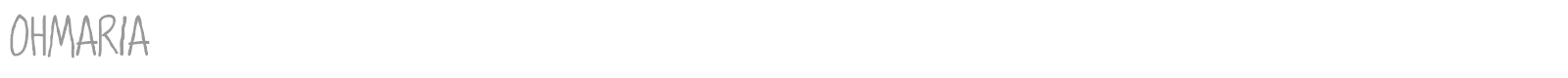 Oh,Maria font preview