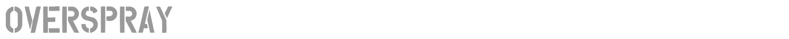 Overspray font preview