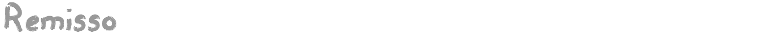 Remisso font preview