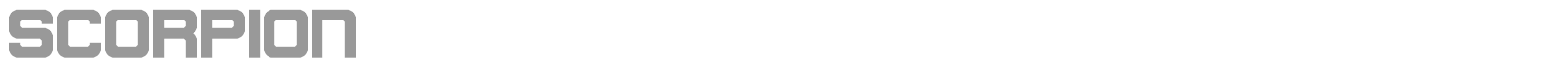 Scorpion font preview