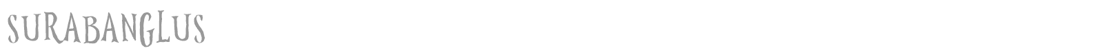 Surabanglus font preview