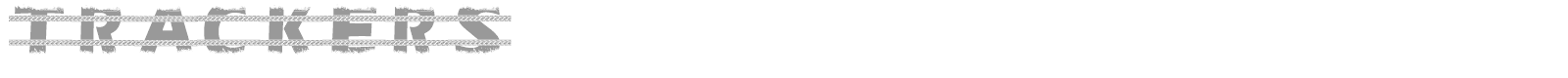 Trackers font preview