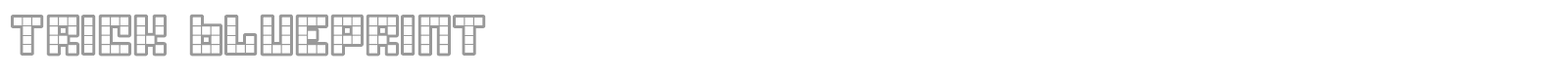 Trick font preview