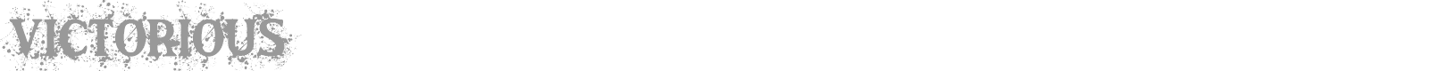 Victorious font preview