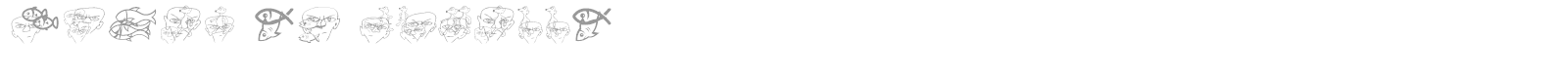 Dream of Picasso font preview