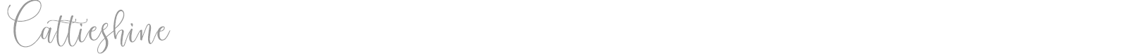 Cattieshine font preview