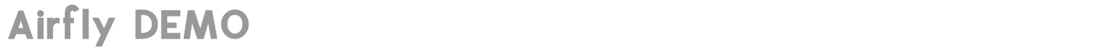 Airfly font preview