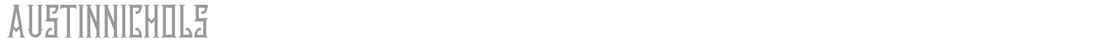Austin Nichols font preview