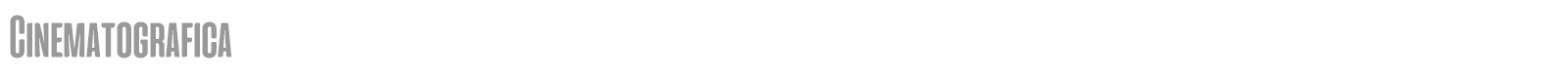 Cinematografica font preview