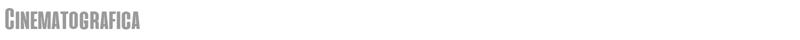 Cinematografica font preview